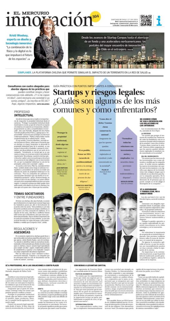 Startups y riesgos legales